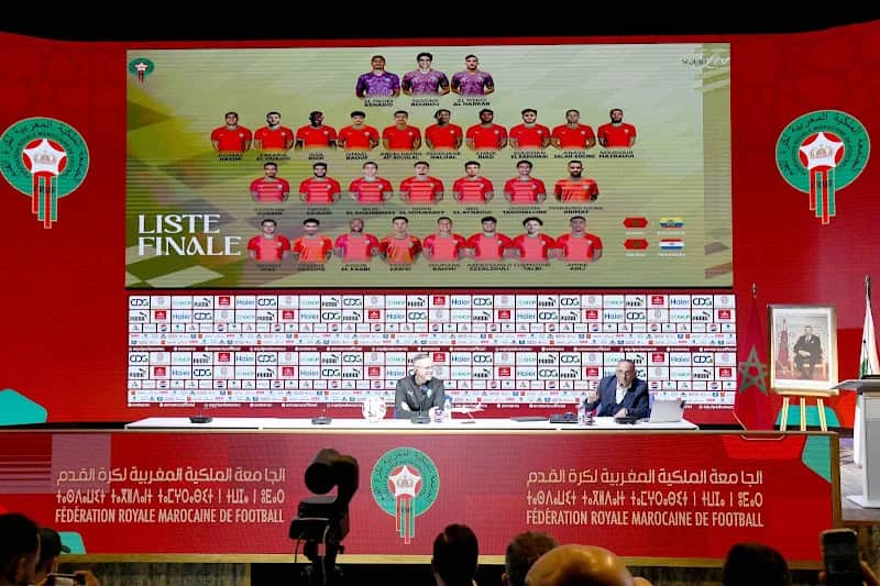 أسود الأطلس يكشفون أنيابهم: وهبي يُعلن القائمة النهائية لمونديال 2026 وبوعدي يرتدي القميص الوطني